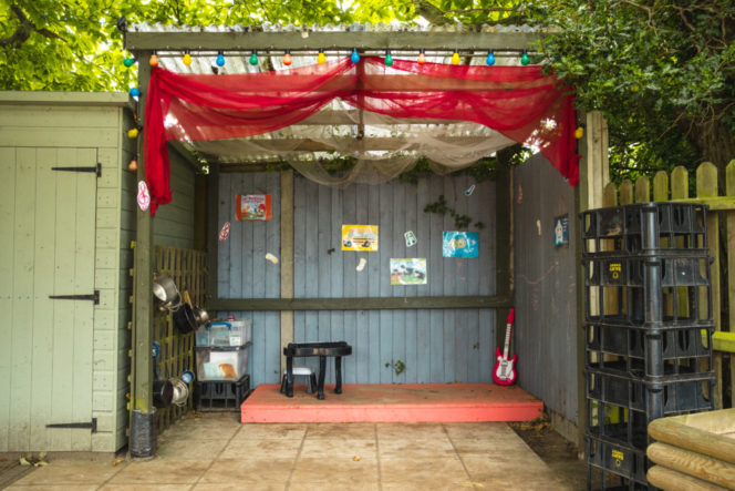 Main Room Garden Front